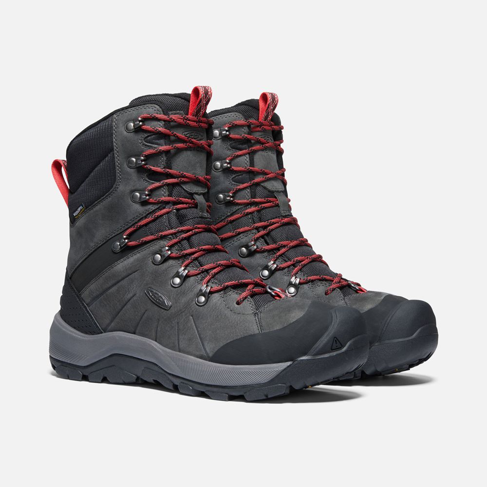 Keen Laarzen Heren Donker Grijs - Revel Iv Hoog Polar - 21647-GRIB